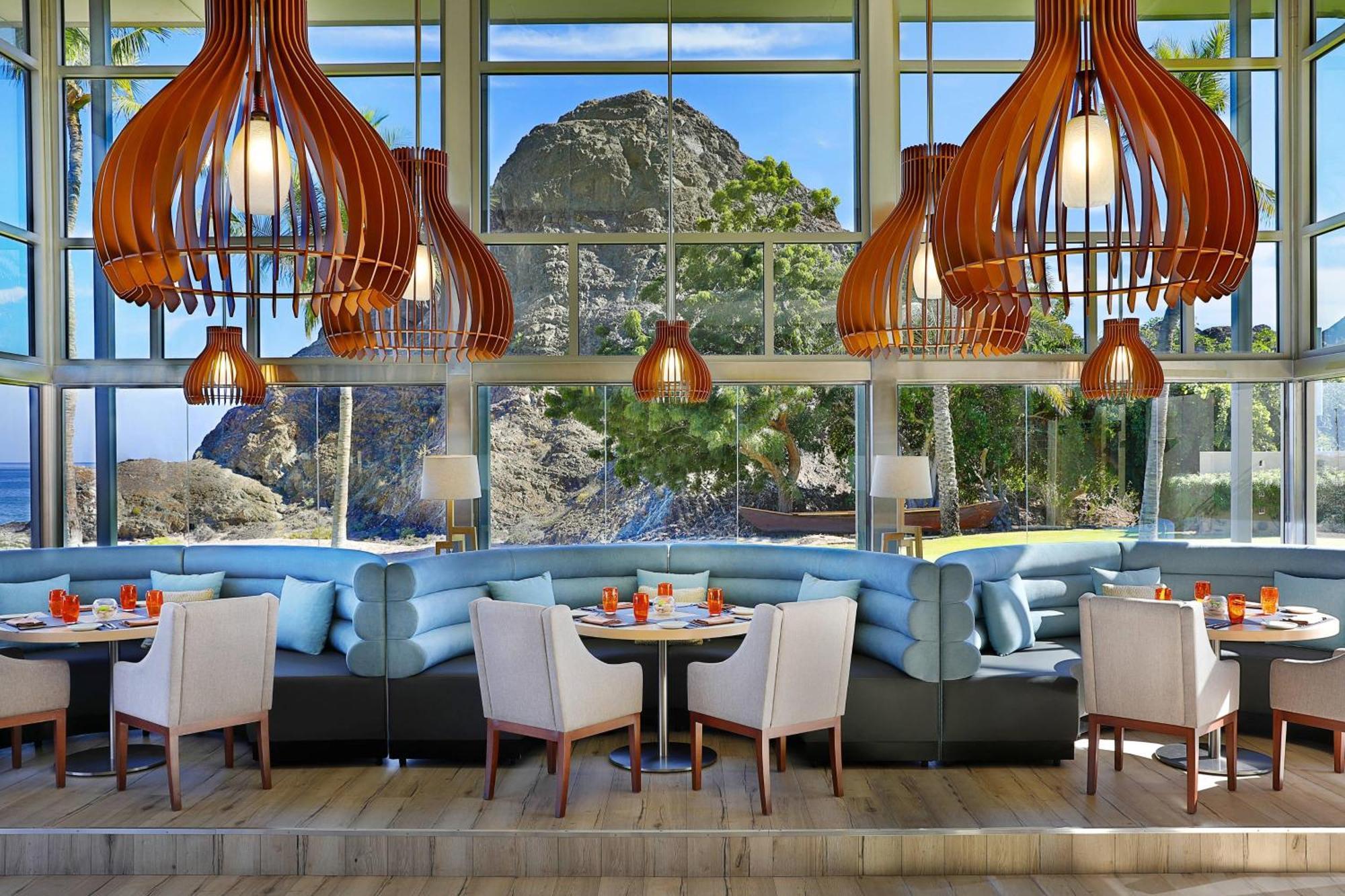 Al Bustan Palace, A Ritz-Carlton Hotel Muskat Eksteriør bilde The restaurant